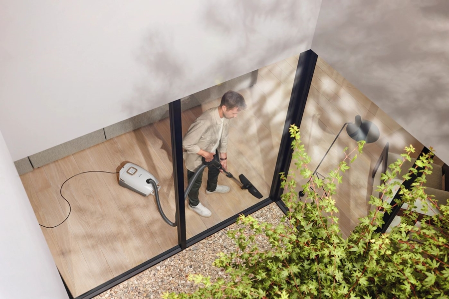 Miele Guard L1 Parquet XL Stofzuiger met Zak - Briljantwit 12