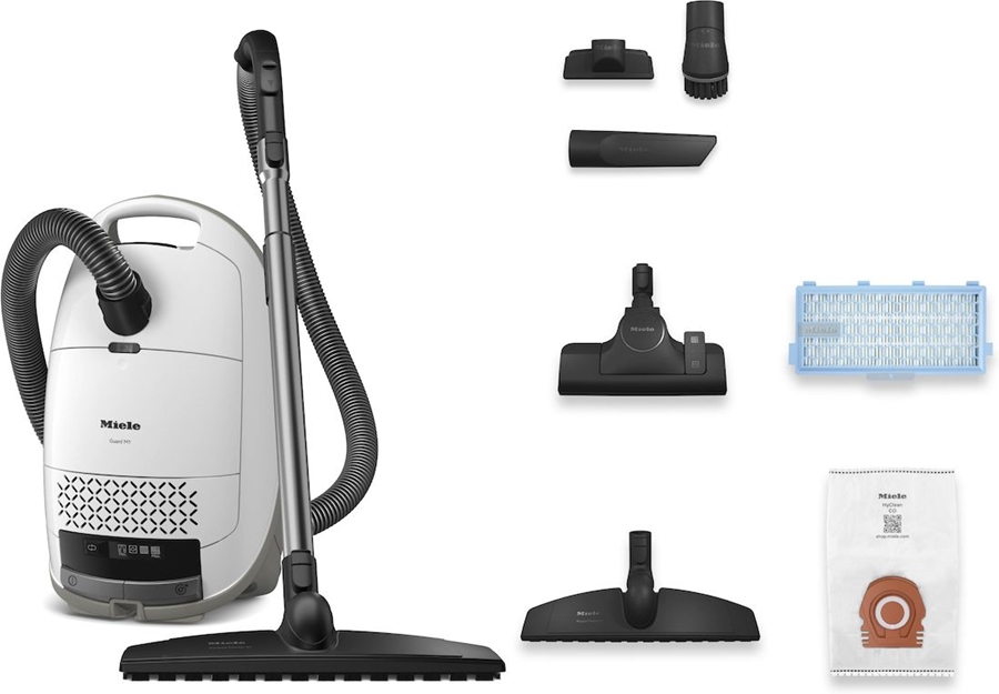 Miele Guard M1 Parquet XL Stofzuiger met Zak - Briljantwit 2