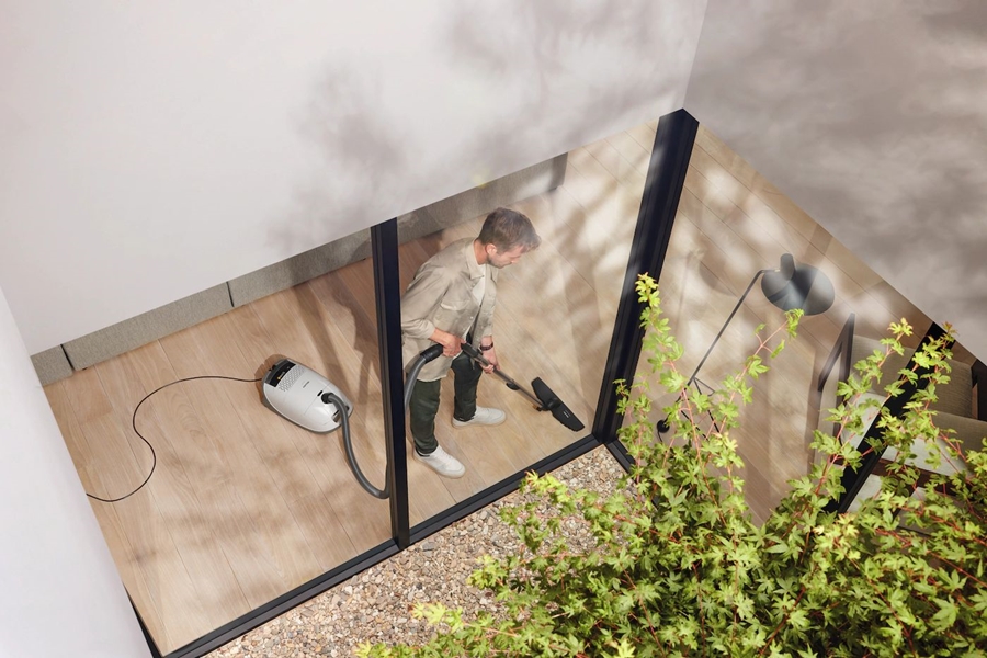 Miele Guard M1 Parquet XL Stofzuiger met Zak - Briljantwit 8