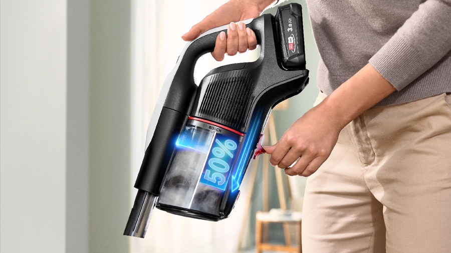 BOSCH BXS931WQC Unlimited 9 Steelstofzuiger - Wit 20