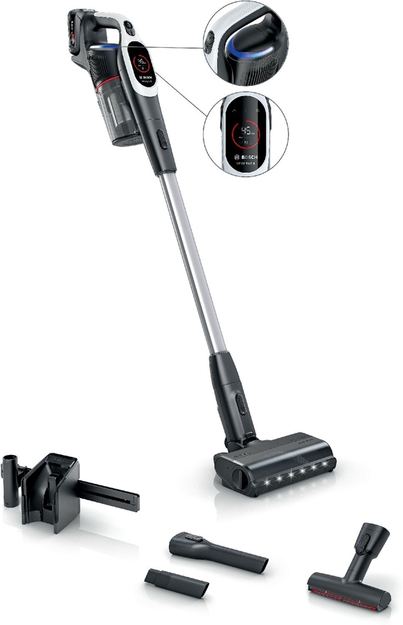 BOSCH BBS931WBA Unlimited 9 Draadloze Stofzuiger - Wit 1