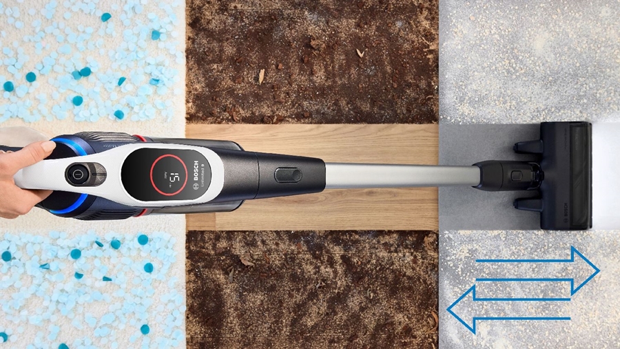 BOSCH BBS931WBA Unlimited 9 Draadloze Stofzuiger - Wit 5