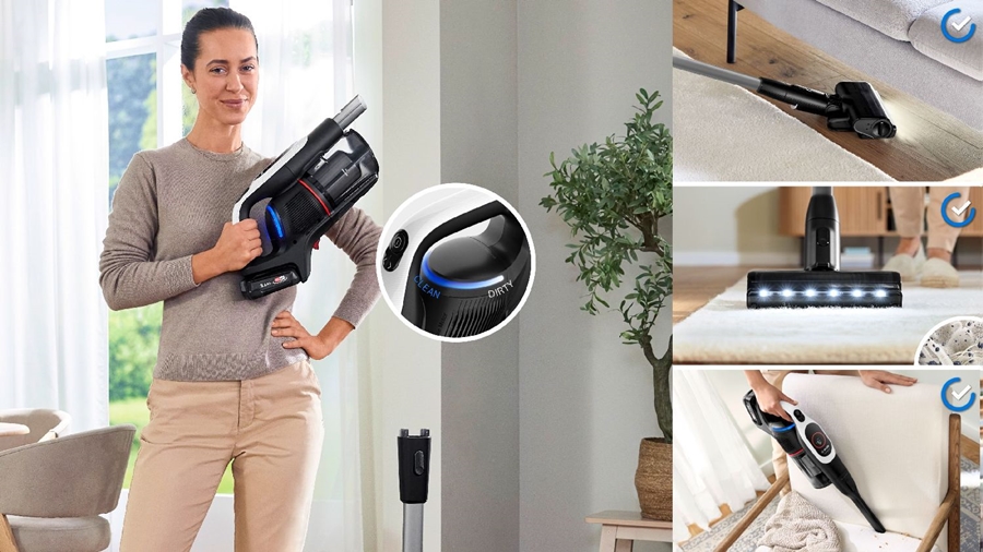 BOSCH BCS931WBA Unlimited 9 Steelstofzuiger - Wit 16