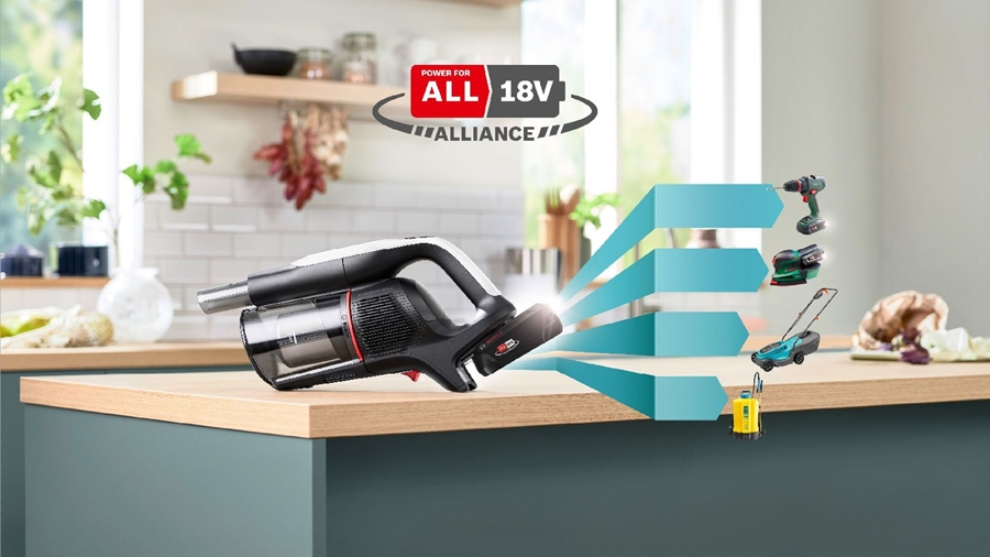 BOSCH BCS931WBA Unlimited 9 Steelstofzuiger - Wit 7