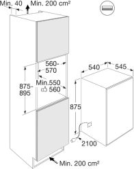 ETNA KKD7088T Inbouw Koelkast 2