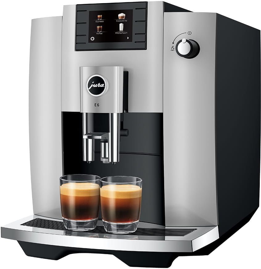 JURA E6 Platina (EC) Volautomatische Koffiemachine 1