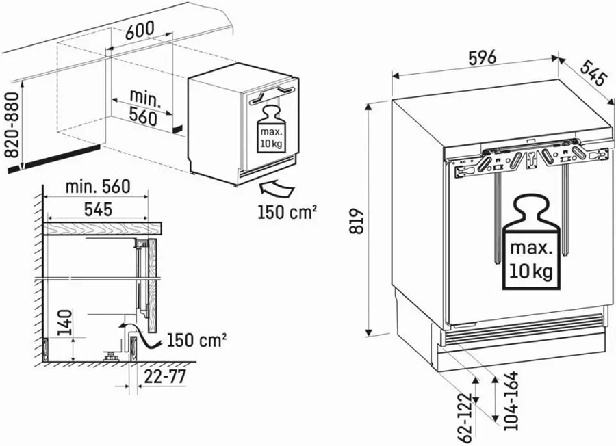 Liebherr URPd 365i-20 Inbouw Koelkast 2
