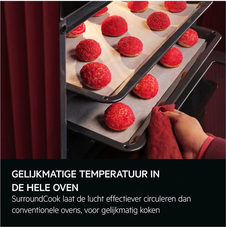 AEG TP8SK721B 8000 MealAssist Inbouw Combi Stoomoven 10