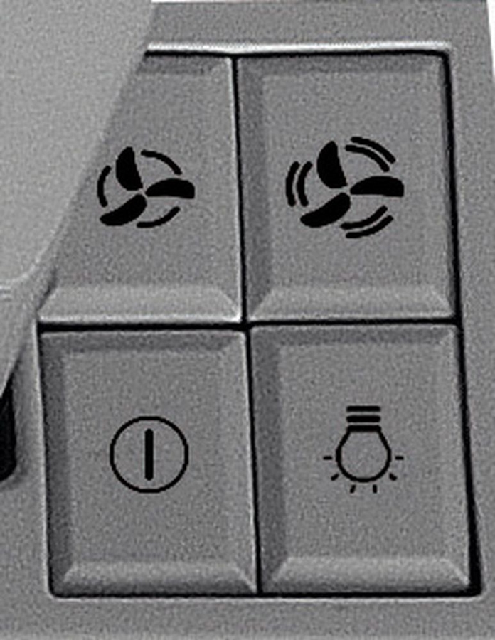 Whirlpool WAH 65 LM X Inbouw Afzuigkap 4