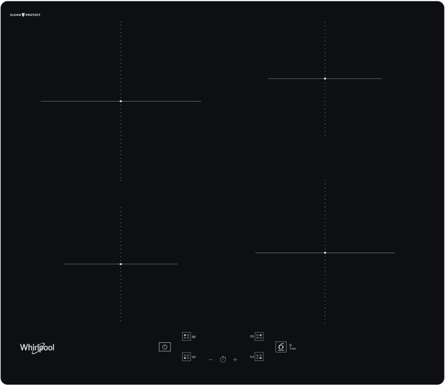 Whirlpool WS Q3560 CPNE Inbouw Inductiekookplaat 1