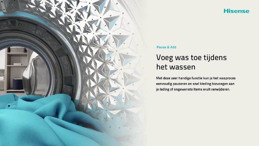 Hisense WF3S9043BW3/BLX Wasmachine  17