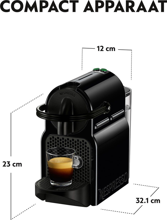 DeLonghi Nespresso EN 80.B INISSIA Koffiecupmachine 6