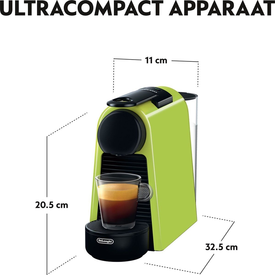 Delonghi Nespresso EN 85.L Essenza Mini Koffiecupmachine 7