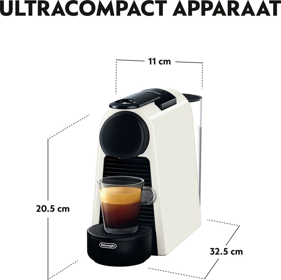 DeLonghi Nespresso EN 85.W Essenza Mini Koffiecupmachine 7