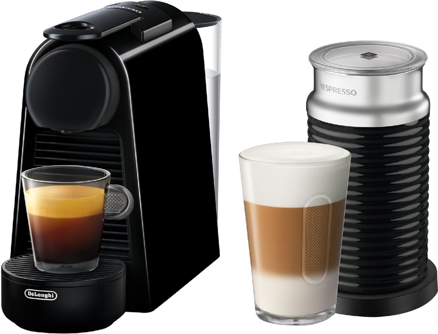 DeLonghi Nespresso EN 85.BAE Essenza Mini Koffiecupmacine met Aeroccino3 Melkopschuimer 2