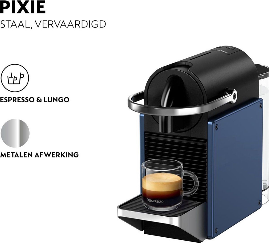 DeLonghi Nespresso EN 127.BL Pixie Koffiecupmachine  7