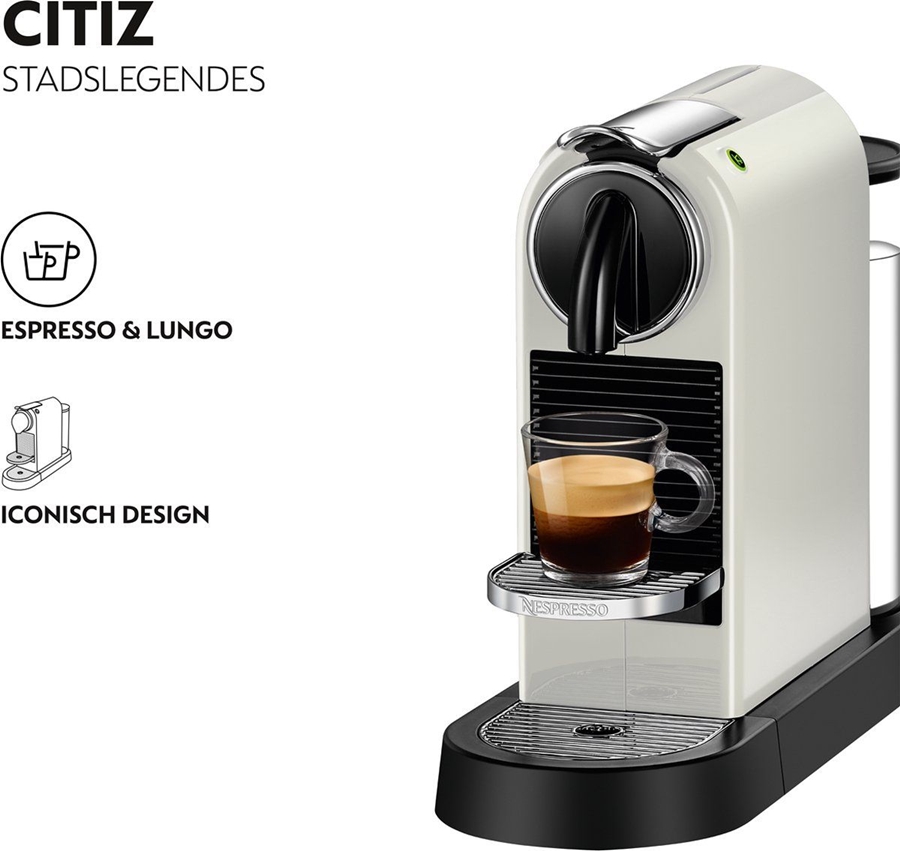 DeLonghi Nespresso EN 167.W Citiz Koffiemachine 6