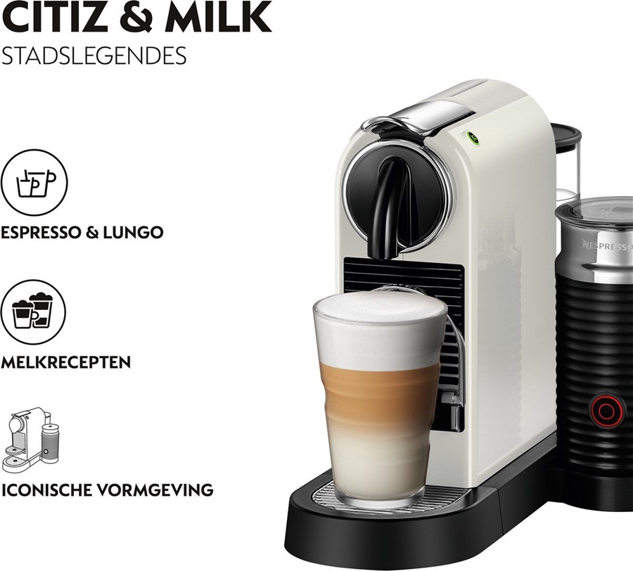 DeLonghi Nespresso EN 267.WAE  CitiZ & Milk Koffiemachine 6