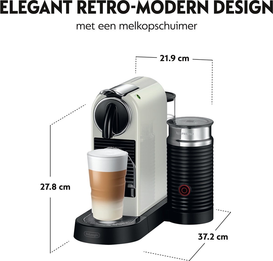 DeLonghi Nespresso EN 267.WAE  CitiZ & Milk Koffiemachine 7