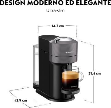 DeLonghi Nespresso ENV120.GY VertuoNext Koffiecupmachine 5