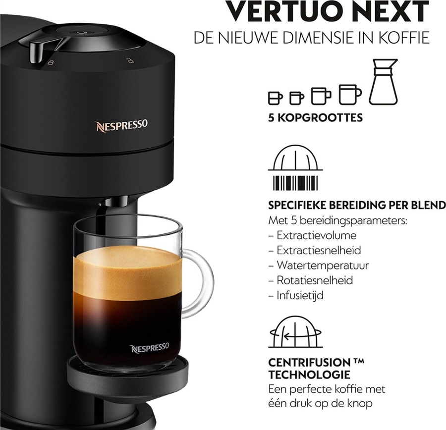DeLonghi Nespresso ENV120.BM Vertuo Next Koffiecupmachine 9