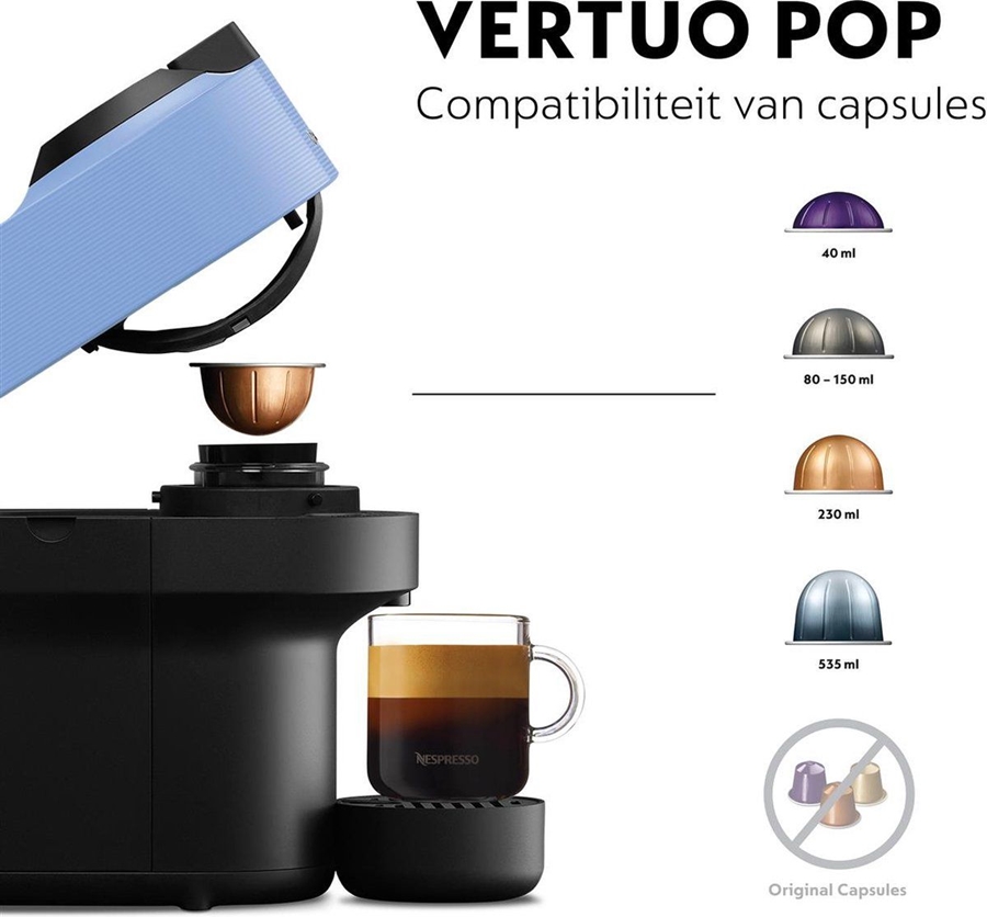 DeLonghi Nespresso ENV 90.A Vertuo Pop Koffiecupmachine  9