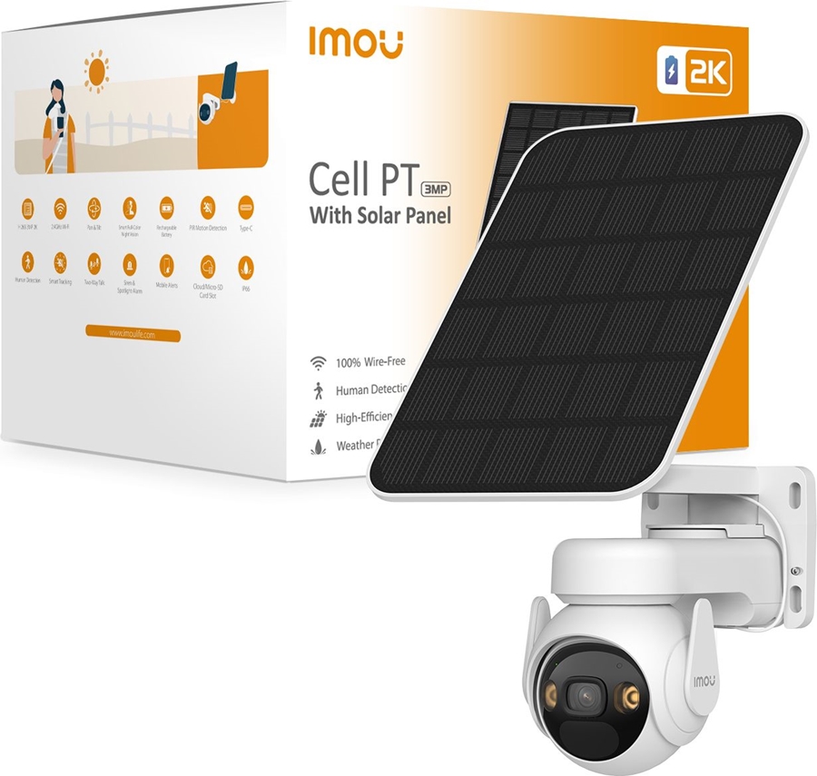 Imou Cell PT met zonnepaneel 2