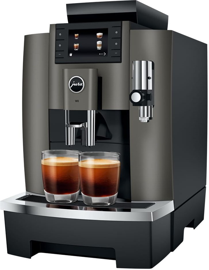 JURA W8 Dark Inox (EA) Volautomatische Koffiemachine 1