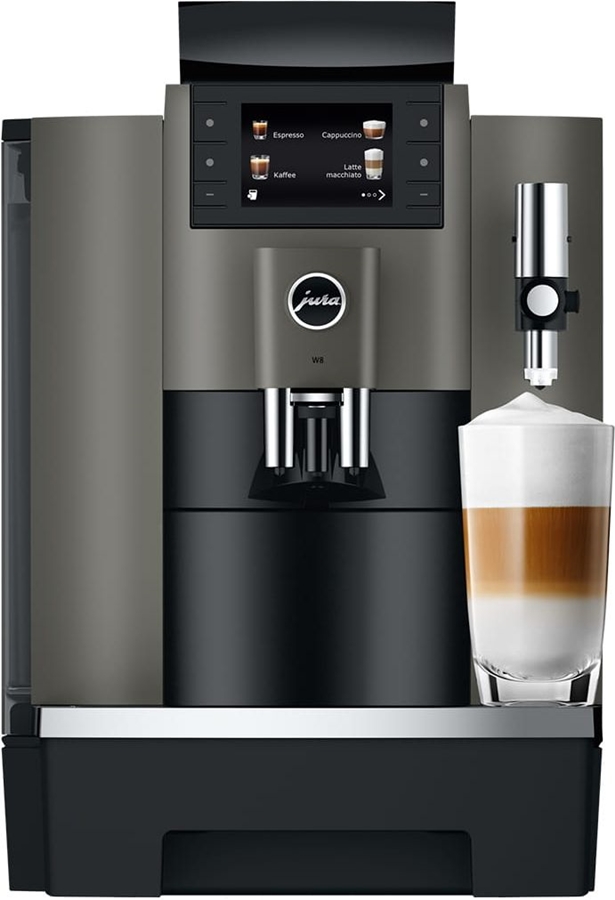 JURA W8 Dark Inox (EA) Volautomatische Koffiemachine 2
