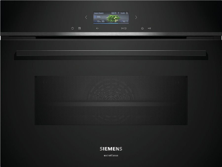Siemens CM724G1B3 iQ700 extraKlasse Compacte Oven met Magnetron - 60 x 45 cm - Zwart 1