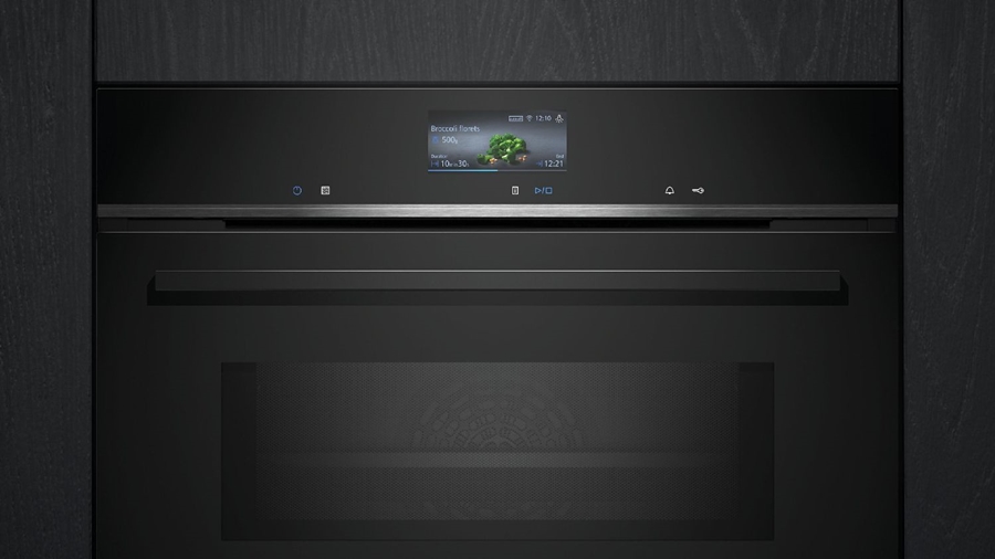 Siemens CM776GMB1F iQ700 extraKlasse Compacte Oven met Magnetron - 60 x 45 cm - Zwart 3