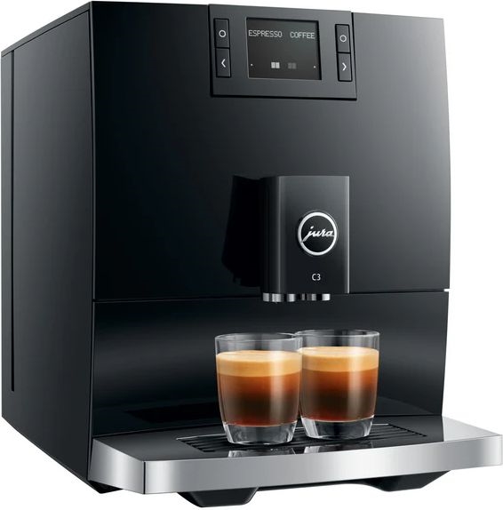 JURA C3 (EA) Piano Black Volautomatische Koffiemachine 2