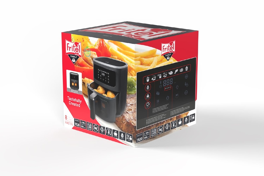 FRITEL 7520 Snacktastic Airfryer - Heteluchtfriteuse 6