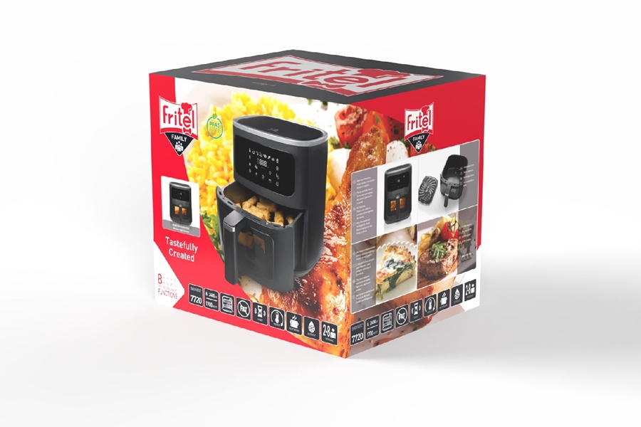 FRITEL 7720 Snacktastic Airfryer - Heteluchtfriteuse 6
