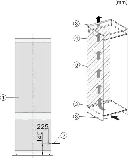 Miele KF 7731 D inbouw koel-vriescombinatie 2