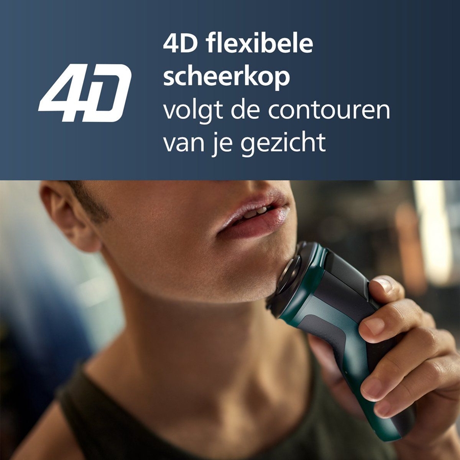 Philips X3052/00 Elektrisch Scheerapparaat - Donkergroen 4