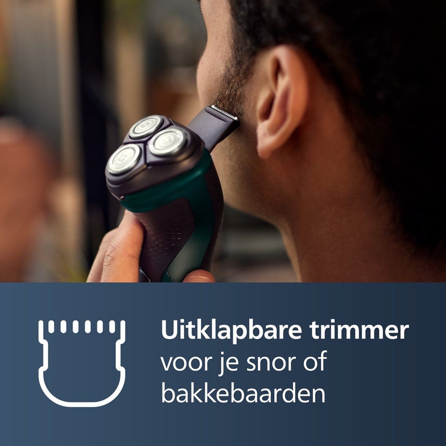 Philips X3052/00 Elektrisch Scheerapparaat - Donkergroen 5