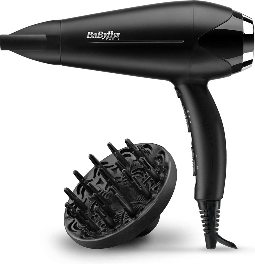 BaByliss D572DE Turbo Smooth Föhn - Haardroger  1