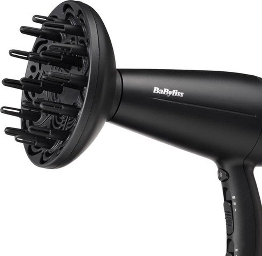 BaByliss D572DE Turbo Smooth Föhn - Haardroger  2