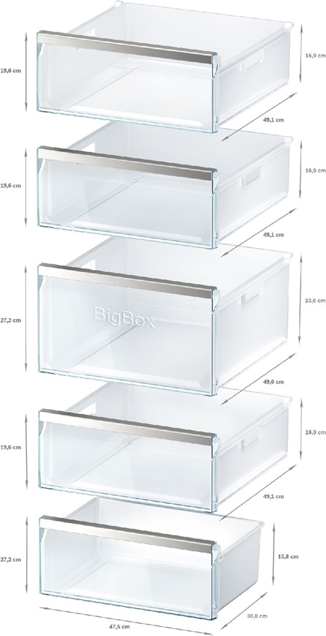 BOSCH GSN54DWCV Serie 6 Vriezer 6