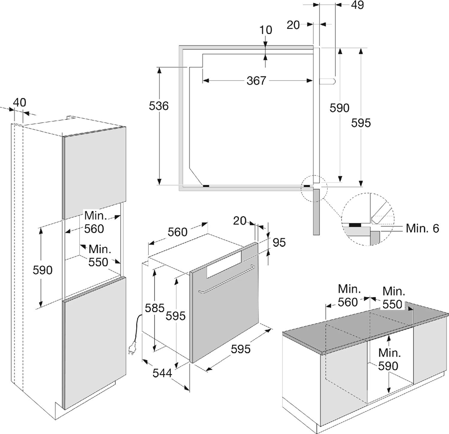 ETNA OPZ916MZ Multifunctionele Inbouw Oven  21