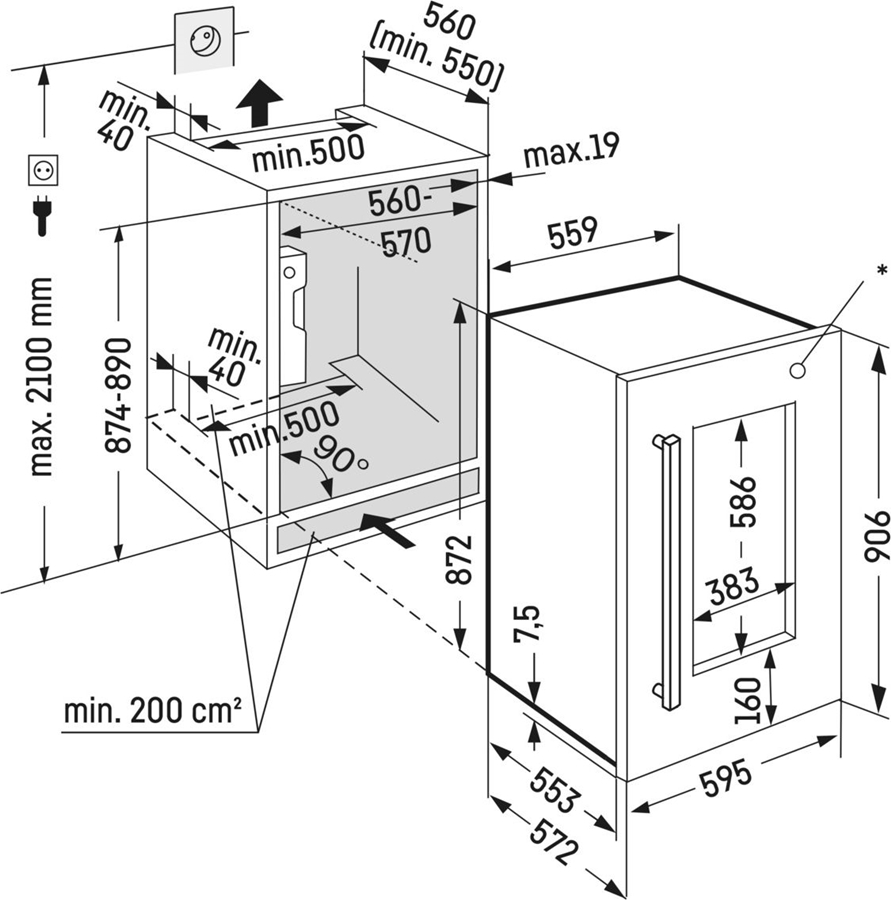 Liebherr EWTdf 1653-26 Inbouw Wijnkast 2