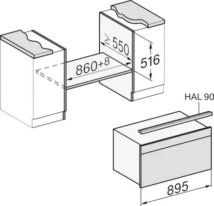 Miele H 2890 B inbouw oven  2