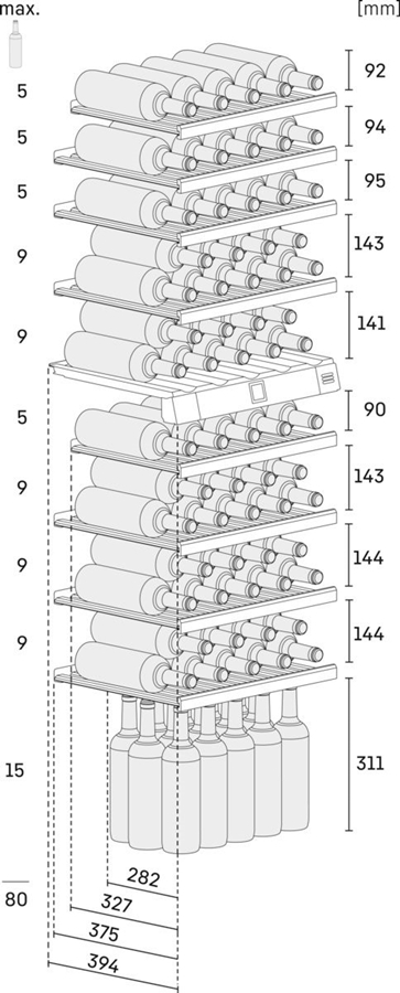 Liebherr EWTdf 3553-26 inbouw wijnkoelkast  7