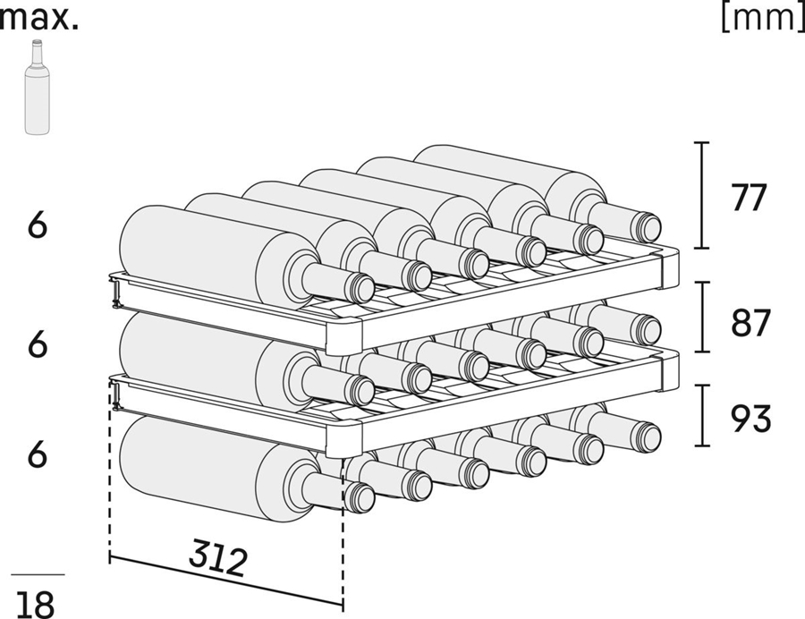 Liebherr WKEgb 582-26 inbouw wijnkoelkast 8