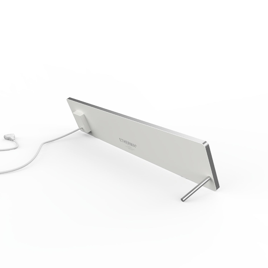 ETHERMA 46376 Infrarood Werkplekverwarming - Op Bureau - Set - Wit- LAVA-DESK-TOP-50-W 6