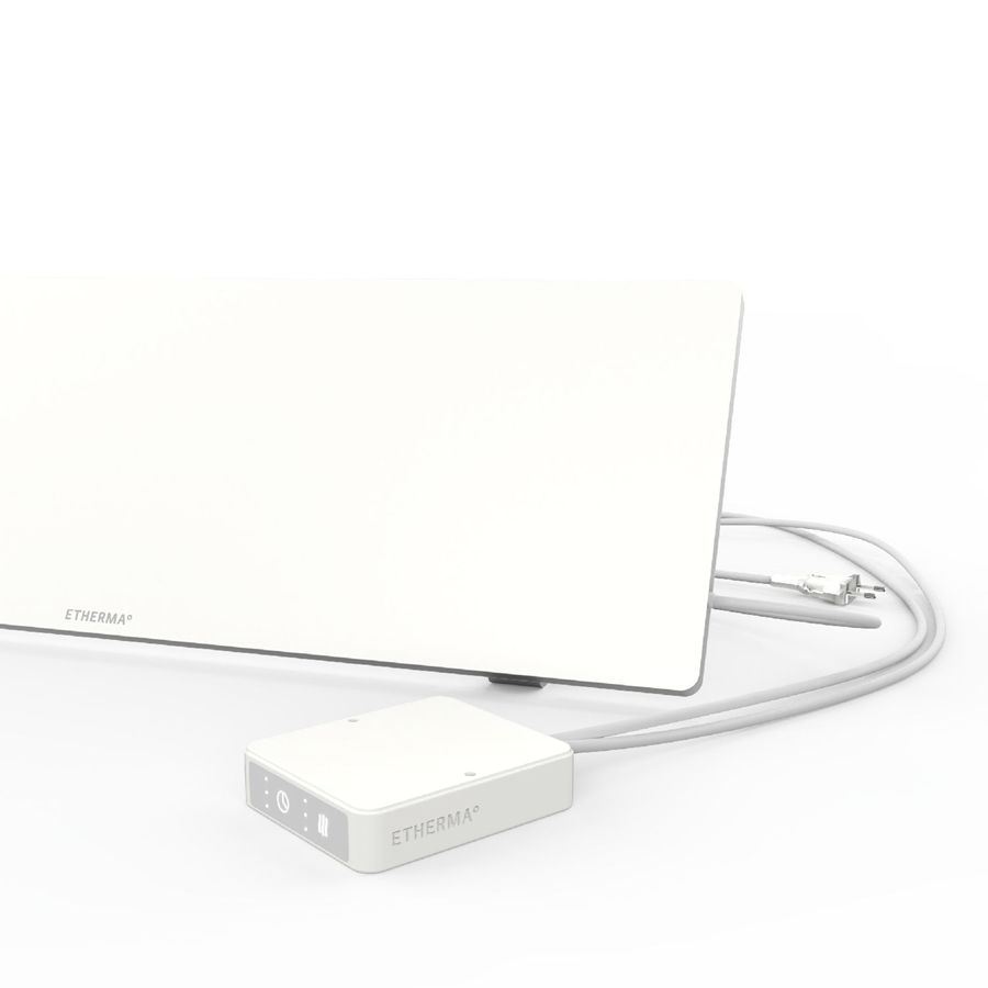 ETHERMA 46378 Infrarood Werkplekverwarming - Onder Bureau - Set - Wit- LAVA-DESK-SUB-90-W 2