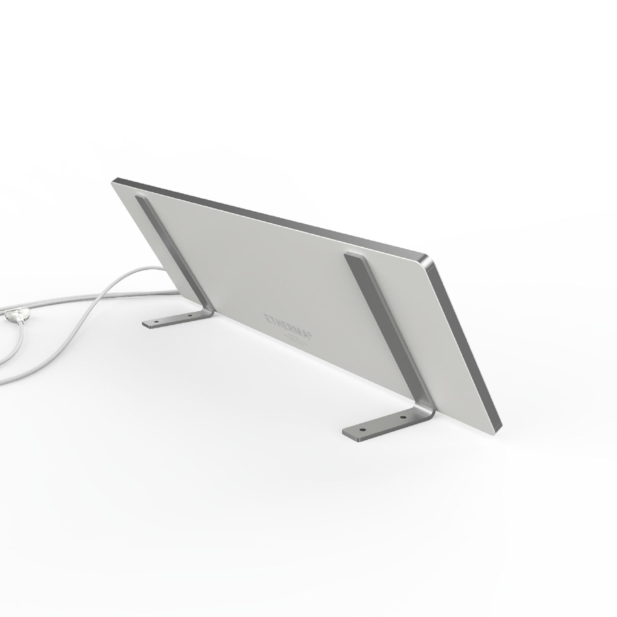 ETHERMA 46378 Infrarood Werkplekverwarming - Onder Bureau - Set - Wit- LAVA-DESK-SUB-90-W 7