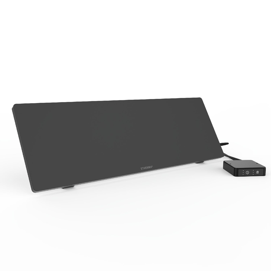 ETHERMA 46379 Infrarood Werkplekverwarming - Onder Bureau - Set - Zwart - LAVA-DESK-SUB-90-B 4