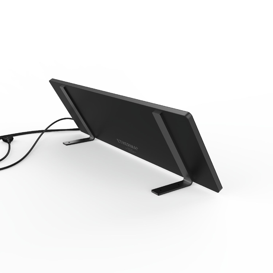 ETHERMA 46379 Infrarood Werkplekverwarming - Onder Bureau - Set - Zwart - LAVA-DESK-SUB-90-B 7
